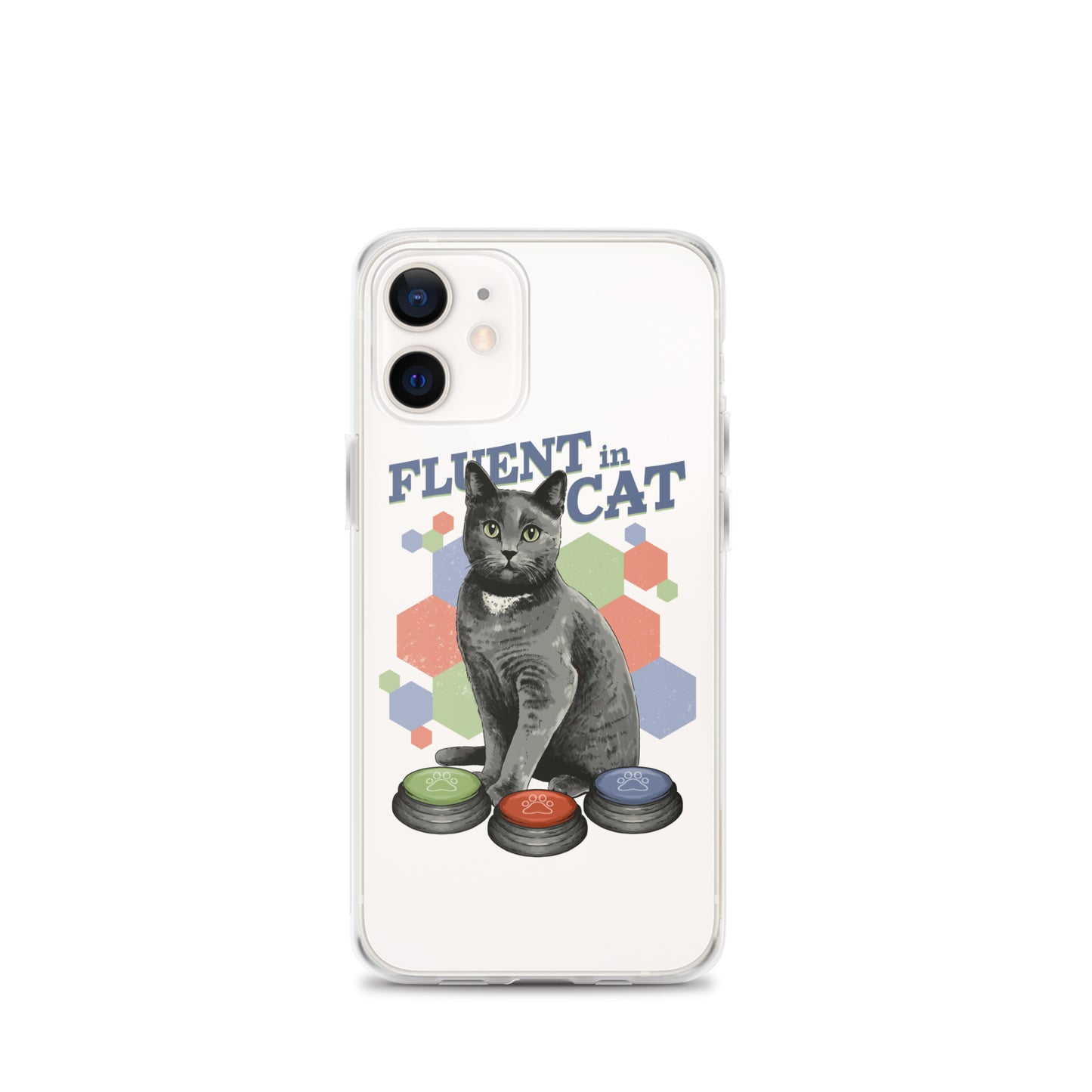 Fluent in Cat Clear Case for iPhone