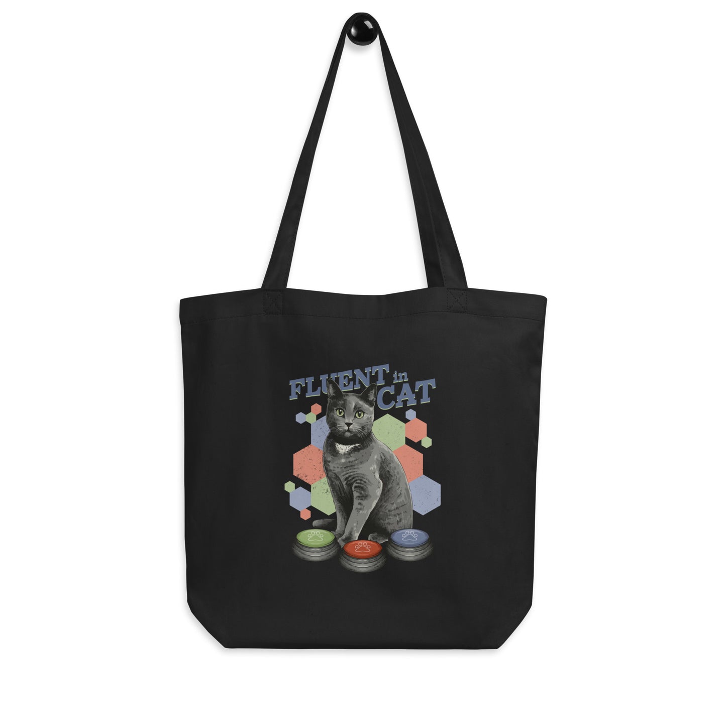 Fluent in Cat Eco Tote Bag