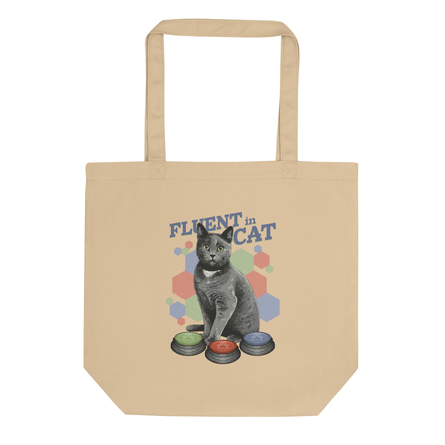 Fluent in Cat Eco Tote Bag