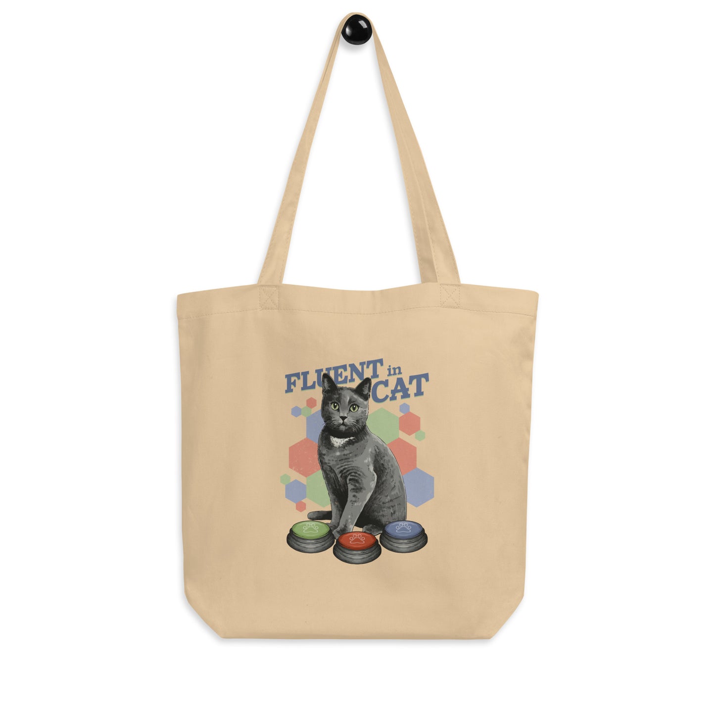 Fluent in Cat Eco Tote Bag