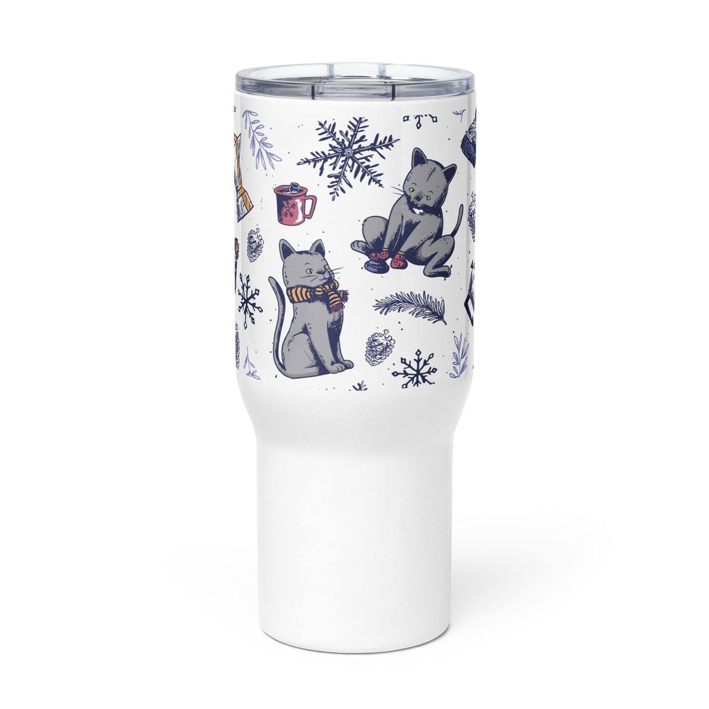 Winter Seasonal Travel Mug