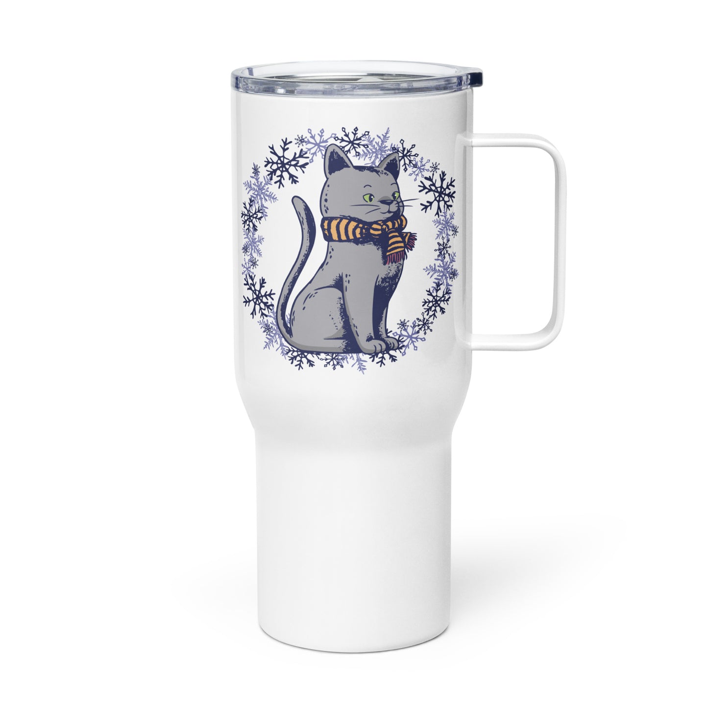 Winter Cartoon Travel Mug