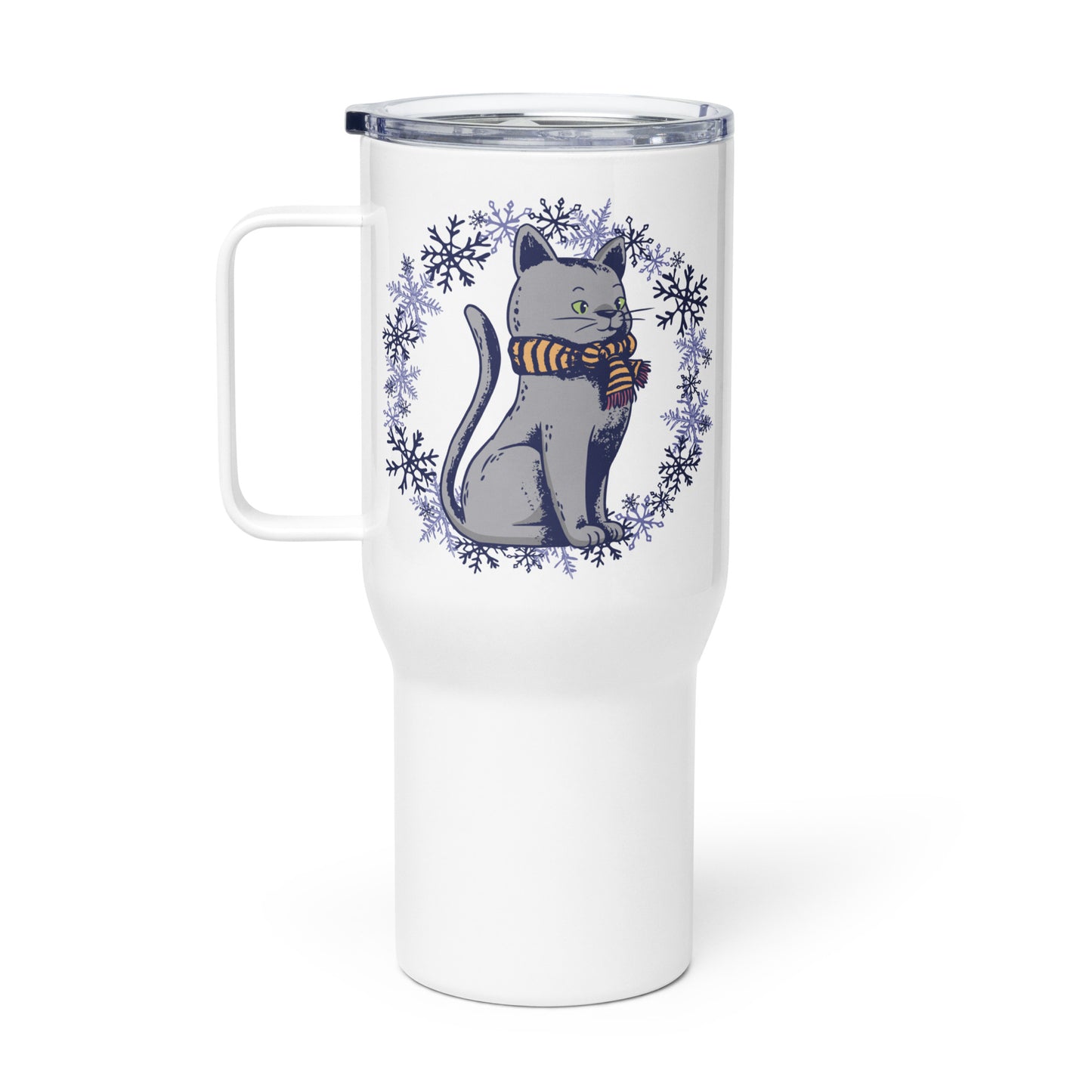 Winter Cartoon Travel Mug