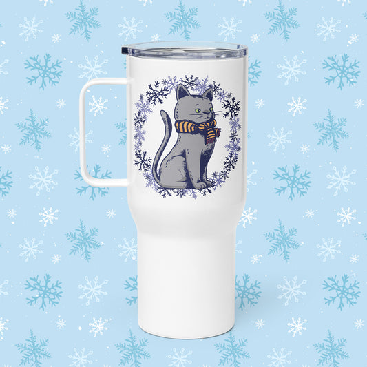 Winter Cartoon Travel Mug