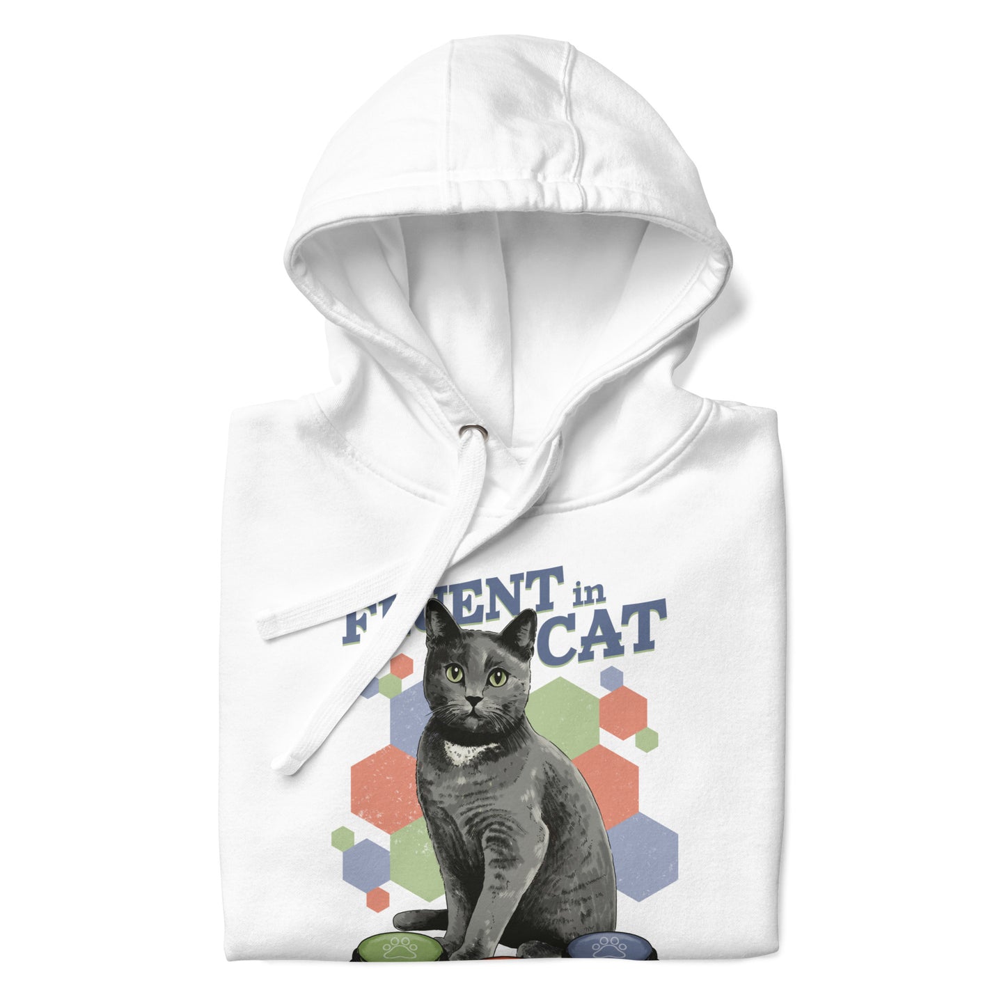 Fluent in Cat Hoodie